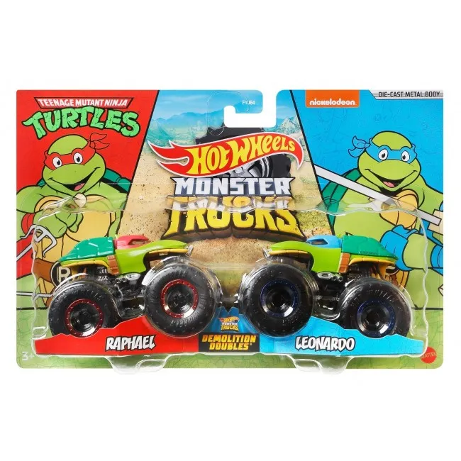 Набір із 2 машинок-позашляховиків серії &quot;Monster Trucks&quot; Hot Wheels (в ас.) (FYJ64)