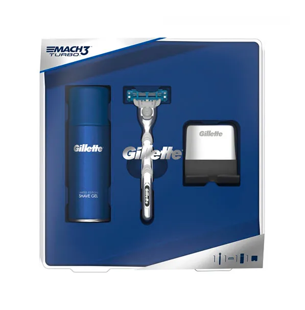 Набір подарунковий Gillette Mach3 Turbo (5881)