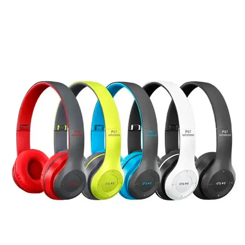 Навушники Wireless P47 Headphone, SD   Bluetooth, білий