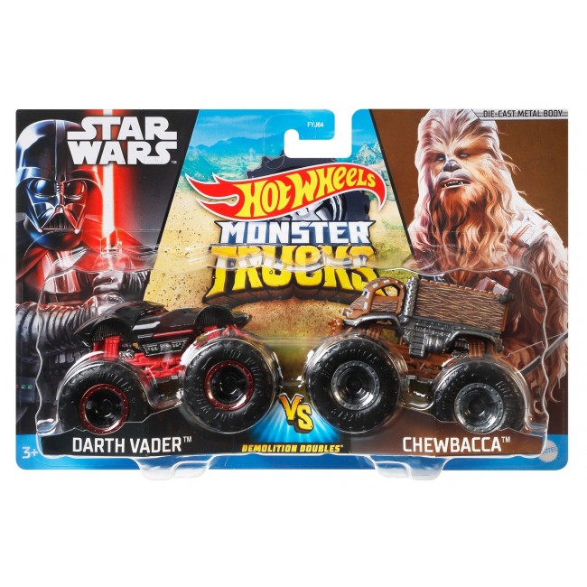 Набір із 2 машинок-позашляховиків серії &quot;Monster Trucks&quot; Hot Wheels (в ас.) (FYJ64) large popup