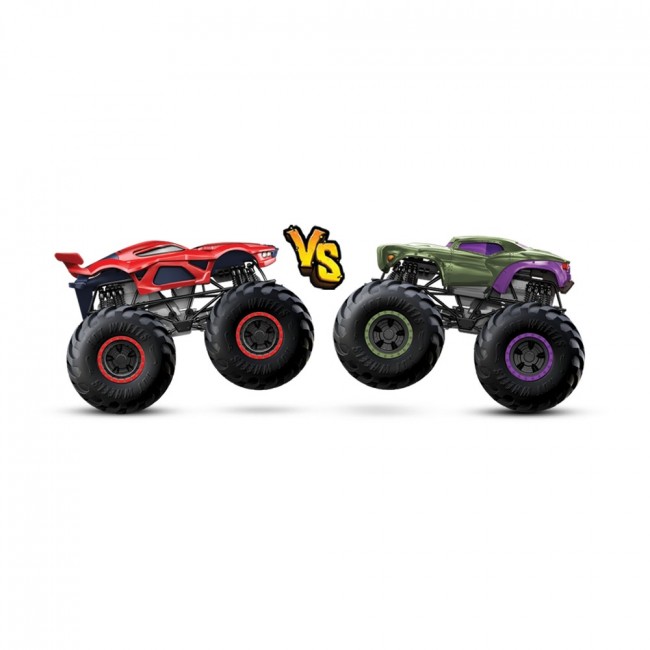 Набір із 2 машинок-позашляховиків серії &quot;Monster Trucks&quot; Hot Wheels (в ас.) (FYJ64) large popup