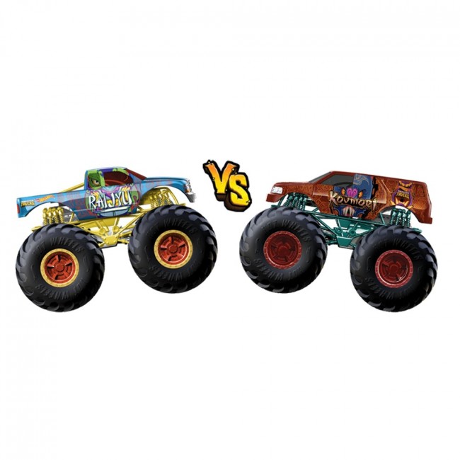 Набір із 2 машинок-позашляховиків серії &quot;Monster Trucks&quot; Hot Wheels (в ас.) (FYJ64) large popup