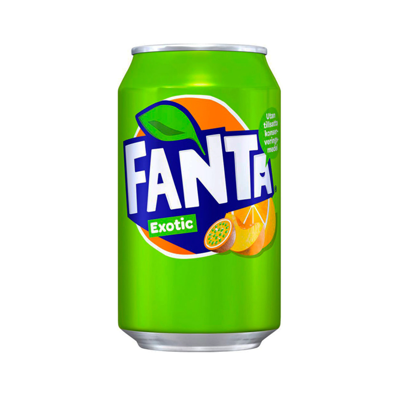 Напій газований Fanta Екзотик, ж/б, 330 мл. (996153) large popup