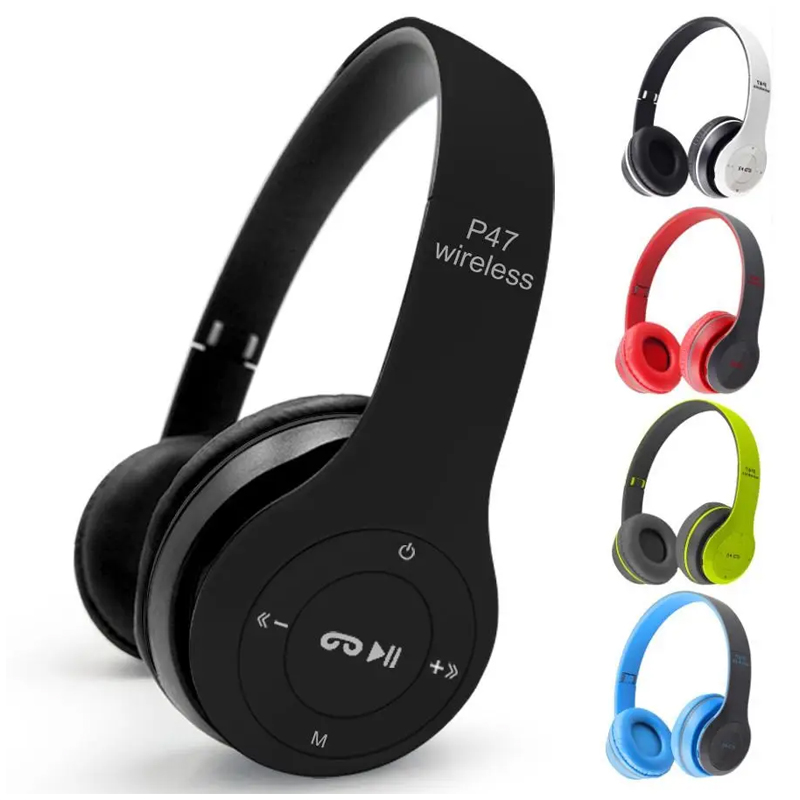 Навушники Wireless P47 Headphone, SD   Bluetooth, чорний large popup