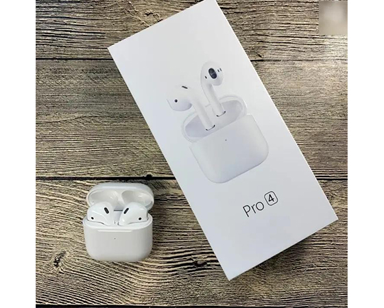 Навушники AirPods PRO 4 бездротові (копія) (807962) large popup