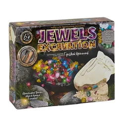 Набір для проведення розкопок 'JEWELS EXCAVATION' камні укр. (JEX-01-02)