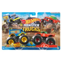 Набір із 2 машинок-позашляховиків серії &quot;Monster Trucks&quot; Hot Wheels (в ас.) (FYJ64) thumbnail