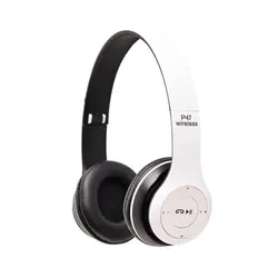 Навушники Wireless P47 Headphone, SD   Bluetooth, білий