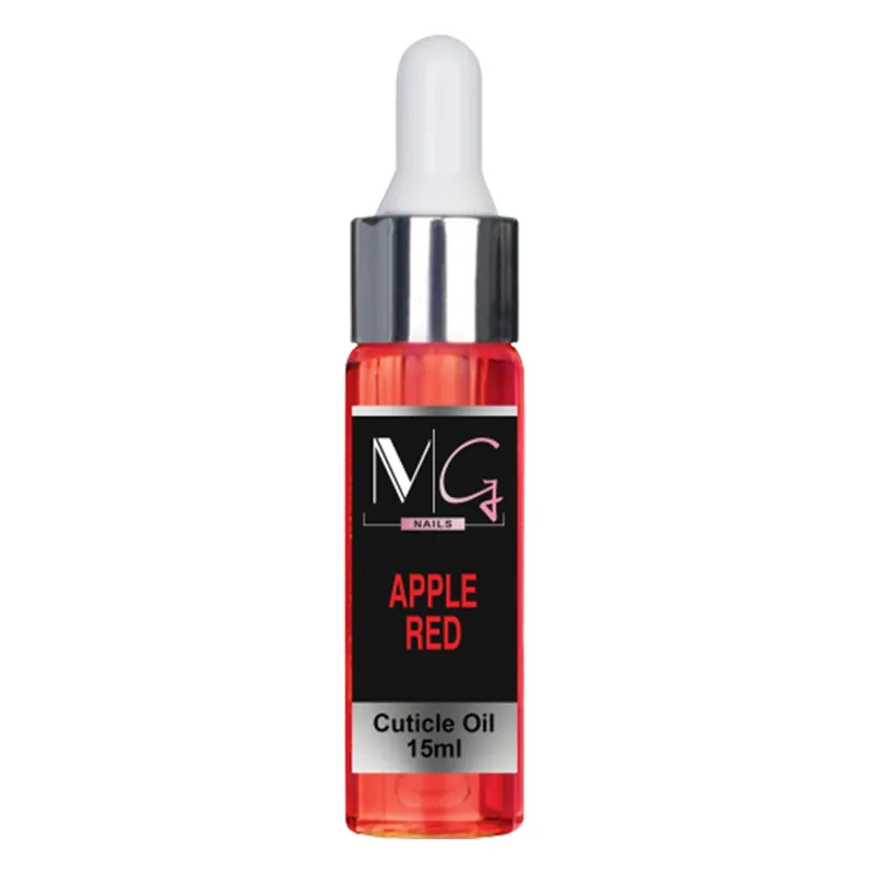 Олія для кутикули MG Cuticule Oil (Apple Red) з піпеткою, 15 мл (204342)