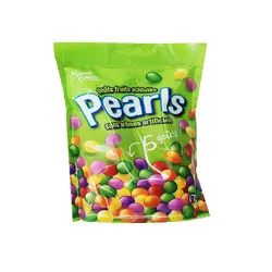 Драже фруктове цукерки жувальні (аналог Skittles) Pearls Fruity, 174 г, Німеччина