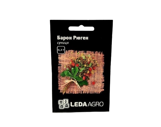 Насіння Суниця Барон Рюген  TM LEDAAGRO 0,2г (3220) large popup