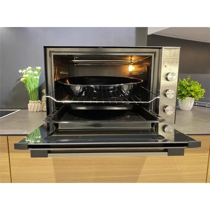 Піч LUXELL LX-9655 BLACK BADY INOX PANEL електрична