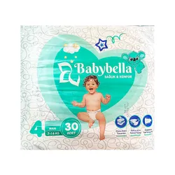 Підгузники Babybella дитячі, №4, 7-18кг, 30шт (12307)