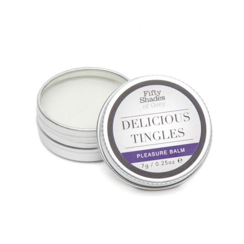 Віброкуля Fifty Shades Of Grey + бальзам Delicious Tingles, ментоловий (Delicious Tingles) large popup