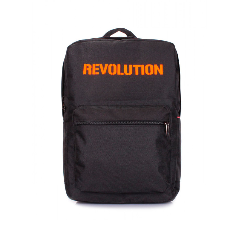 Повсякденний рюкзак POOLPARTY Revolution чорний (revolution-black) МП large popup