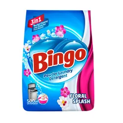 Порошок Bingo для прання Квітковий сплеск, 500г