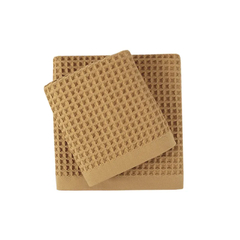 Рушник Lotus Home - Waffle mustard гірчичний 50*90 (svt-2000022308472)