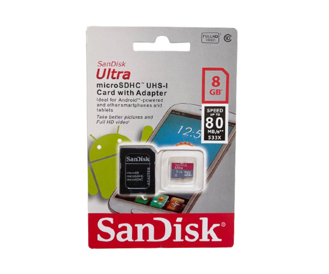 Карта пам&#039;яті SanDisk 08GB  large popup