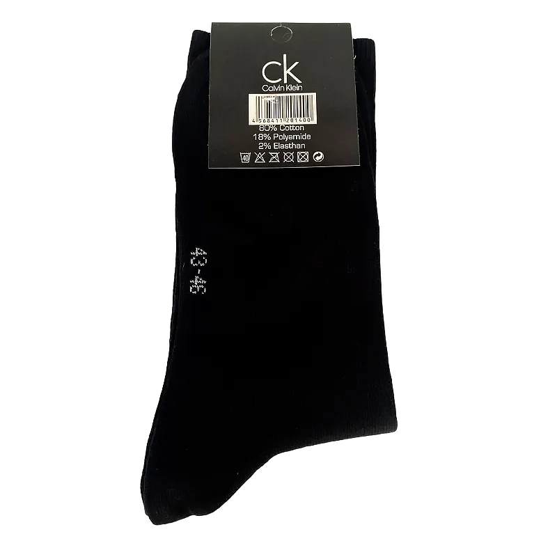 Шкарпетки Calvin Klein, чоловічі, чорні, р. 40-44 (201400)