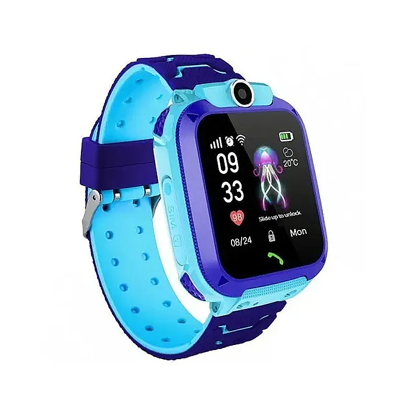 Смарт годинник дитячий розумний Smart Baby watch Q12 S-5 синій (34852) МП