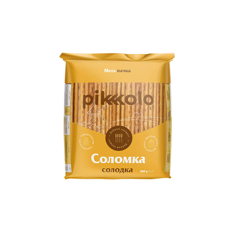 Соломка ТМ &#039;Pikkolo&#039; солодка, 200 г. large popup