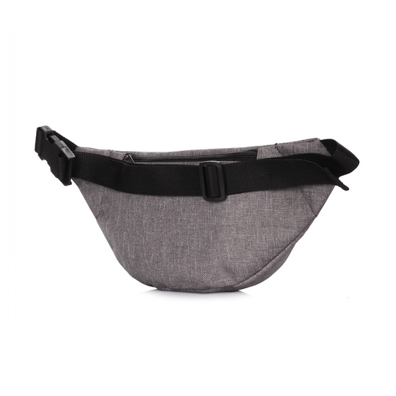 Сумка-бананка POOLPARTY Hip Pack сіра (hippack-grey)  large popup