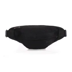 Сумка-бананка POOLPARTY Bumbag чорна (bumbag-mesh-black) 