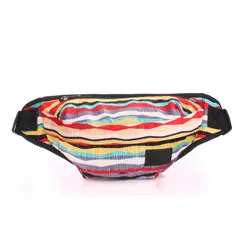 Сумка-бананка POOLPARTY Bumbag різнокольорова (bumbag-velvet-red) 