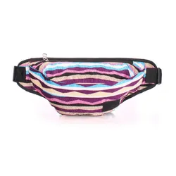 Сумка-бананка POOLPARTY Bumbag різнокольорова (bumbag-velvet-violet) 