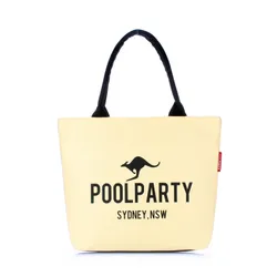 Сумка жіноча POOLPARTY текстильна, жовта (pool-9-oxford-yellow 