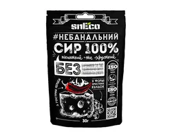 Сир Sneco, сушений спінений  'Класичний з перцем', 30 г. (808414)