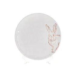 Тарілка Bonadi Bunny, керамічна 21,5 см (795-214)