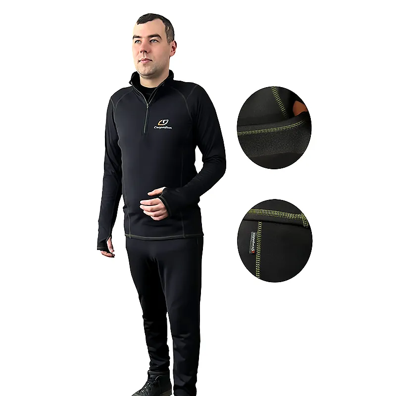 Термобілизна Carpe-Diem чоловіча Northtec Fleece тип 2, чорна, р.3XL