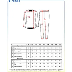 ТЕРМОБІЛИЗНА ZIRONKA З ПРИНТОМ СІРІ КОШЕНЯТА ДЛЯ ДІВЧИНКИ 5722300103