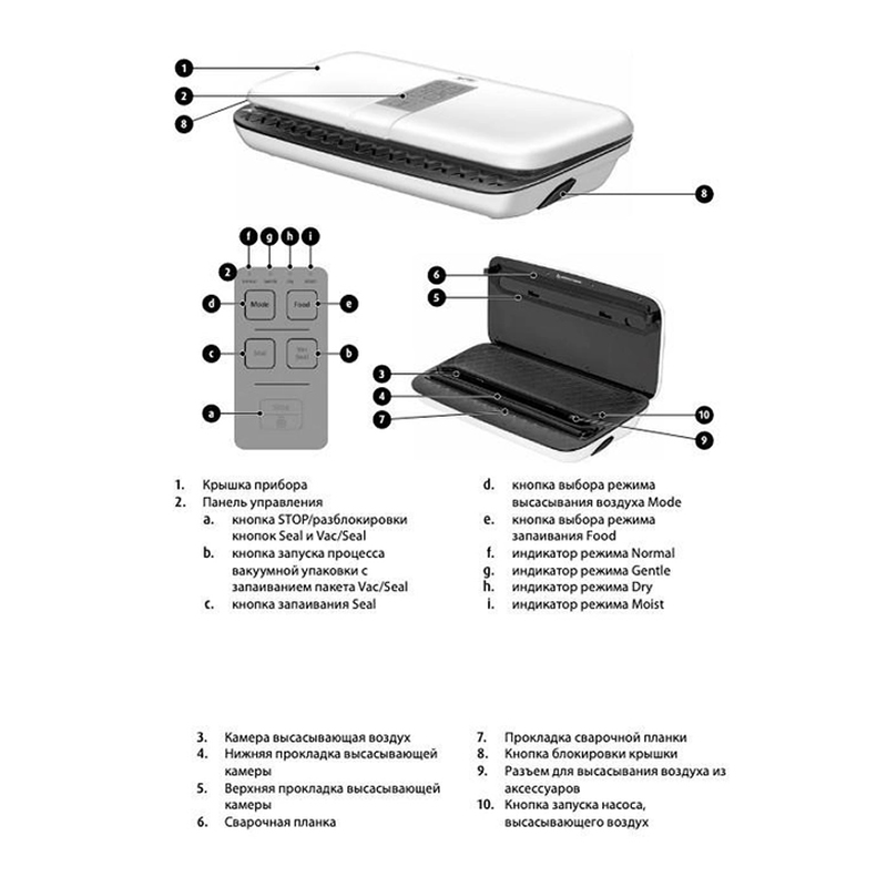 Вакууматор MPM MPZ-01 large popup