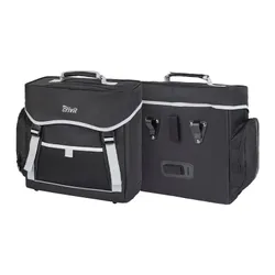 Велосумка з дощовиком 17 L Crivit Pannier Bag Set (IAN374191 чорна)