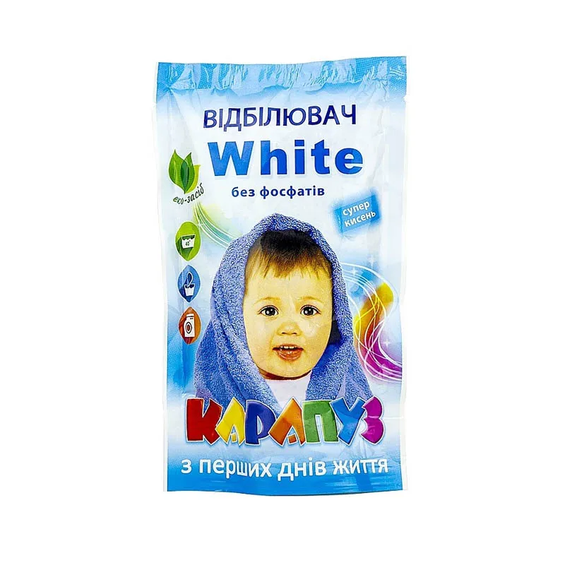 Відбілювач Карапуз White суперкисень, 200гр (381290)