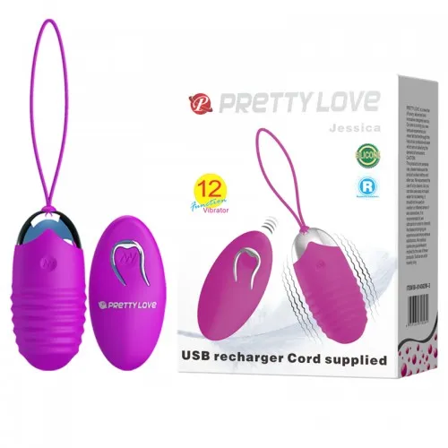 Виброяйцо PRETTY LOVE Jessica BI-014362W-3 (1761)