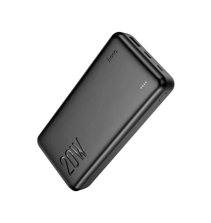 Зарядний пристрій Hoco J87A Tacker 20000mAh PowerBank, швидка зарядка, чорний