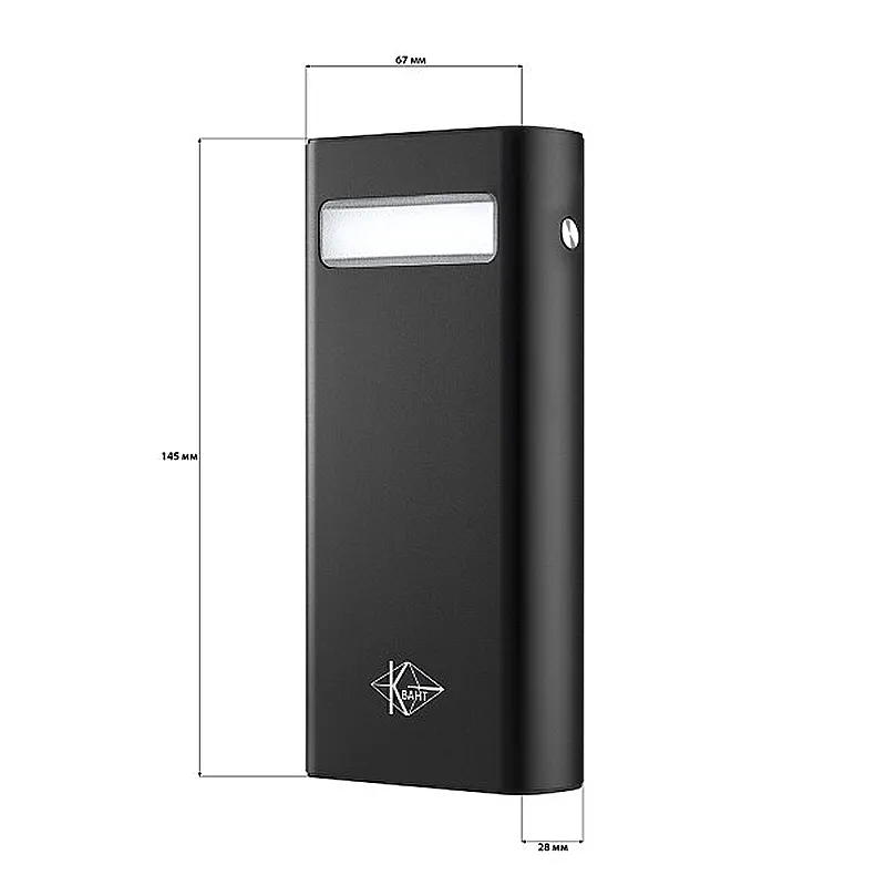 Зарядний пристрій КВАНТ D21 20000mAh PowerBank