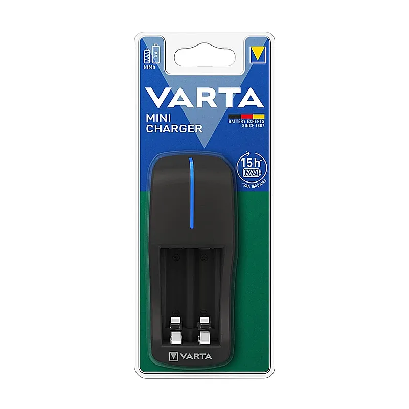 Зарядний пристрій VARTA Mini Charger, білий (054510)