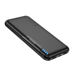 Зарядний пристрій Hoco J82, 10000mAh PowerBank, чорний