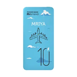 Зарядний пристрій MIBRAND MRIYA 10000mah PowerBank, блакитний