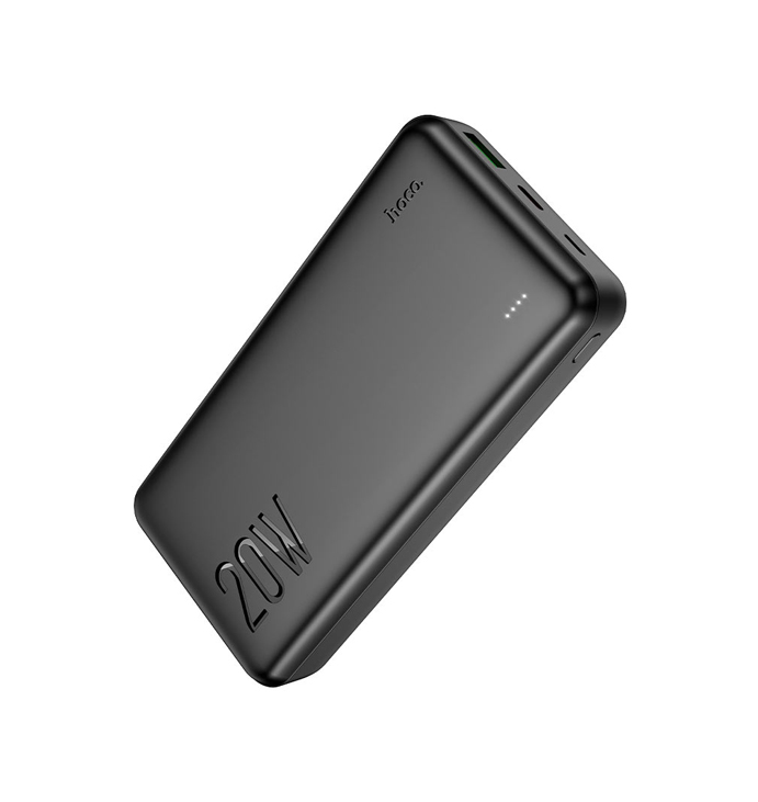 Зарядний пристрій Hoco J87A Tacker 20000mAh PowerBank, швидка зарядка, чорний large popup