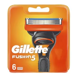 Картриджі Для Гоління Gilette Fusion. 6 шт.