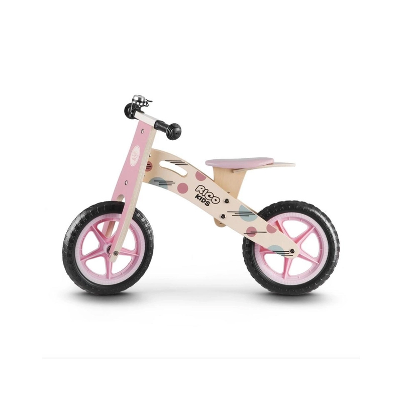 Велобіг дерев&#039;яний Ricokids RC-611 рожевий 7611 large popup