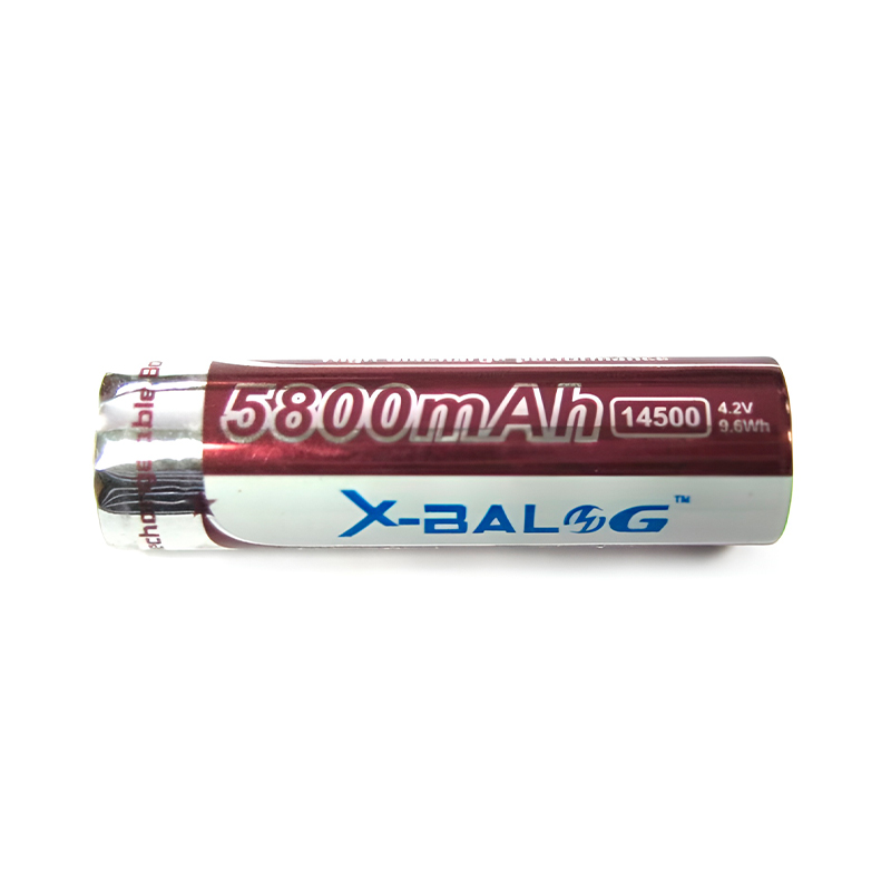 Акумулятор 14500 Bailong purple 5800mAh 4,2V Li-ion large popup