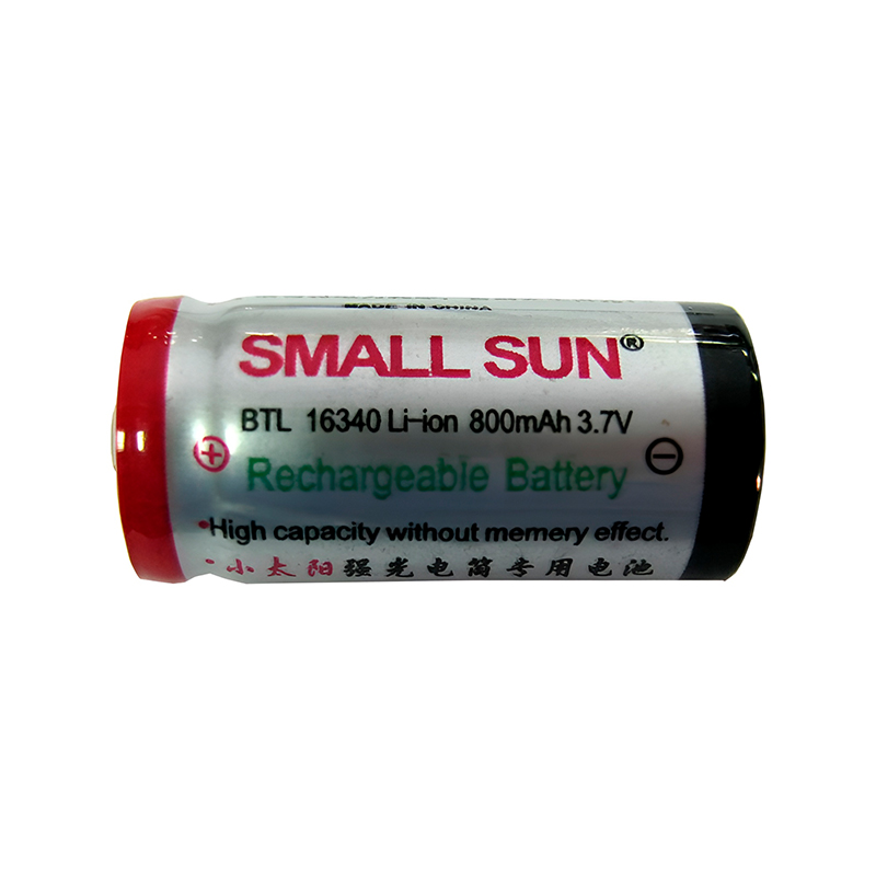 Акумулятор 16340 (CR123) Small Sun 800mAh 3.7V Li-ion large popup