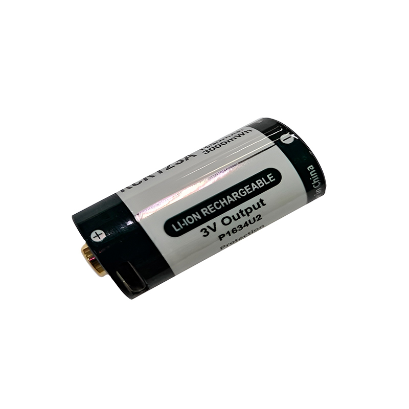 Акумулятор 16340 (RCR123) Keepower 1000mAh 3.0V Li-ion, microUSB 1шт. large popup