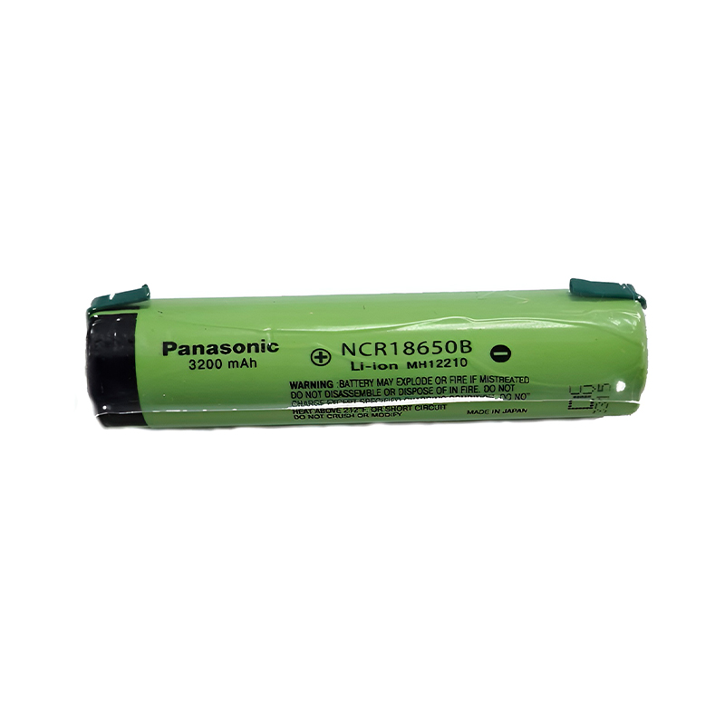 Акумулятор 18650 Panasonic 3200mAh NCR 18650B з виводами, Японія 3.7V  Li-ion large popup